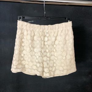 Girls Lace Shorts